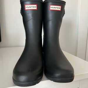 Hunter Black Rain Boots